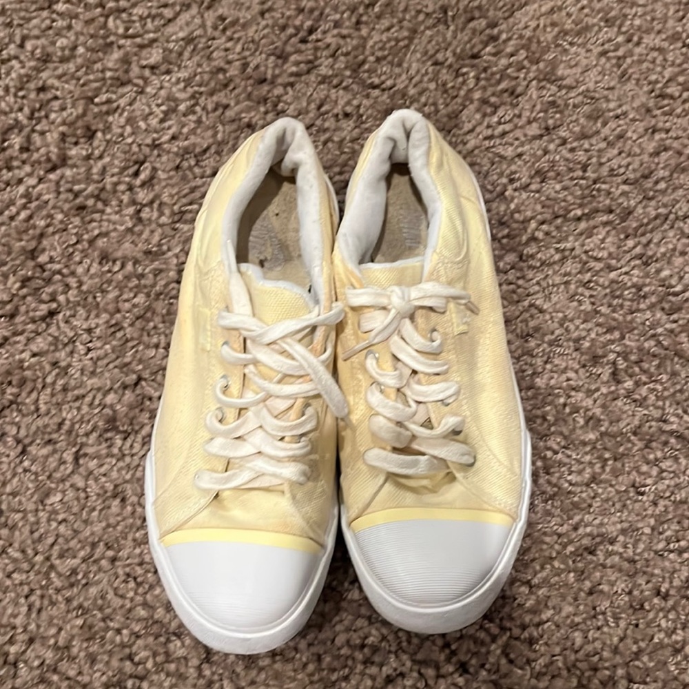 Nike yellow sneakers